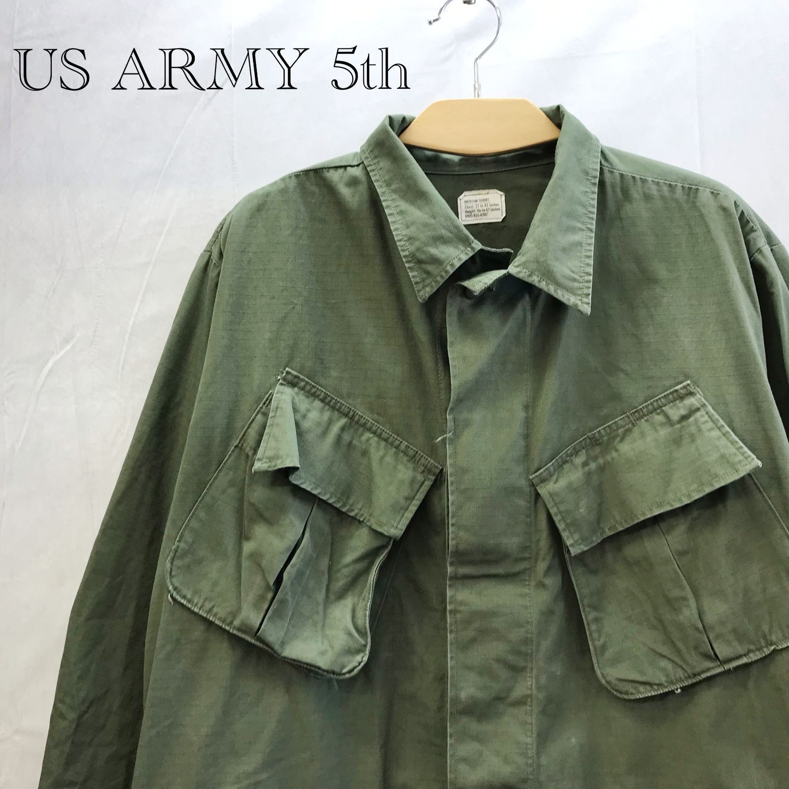 古着 60s ミリタリー 米軍 5th ジャングルファティーグパンツ U.S.