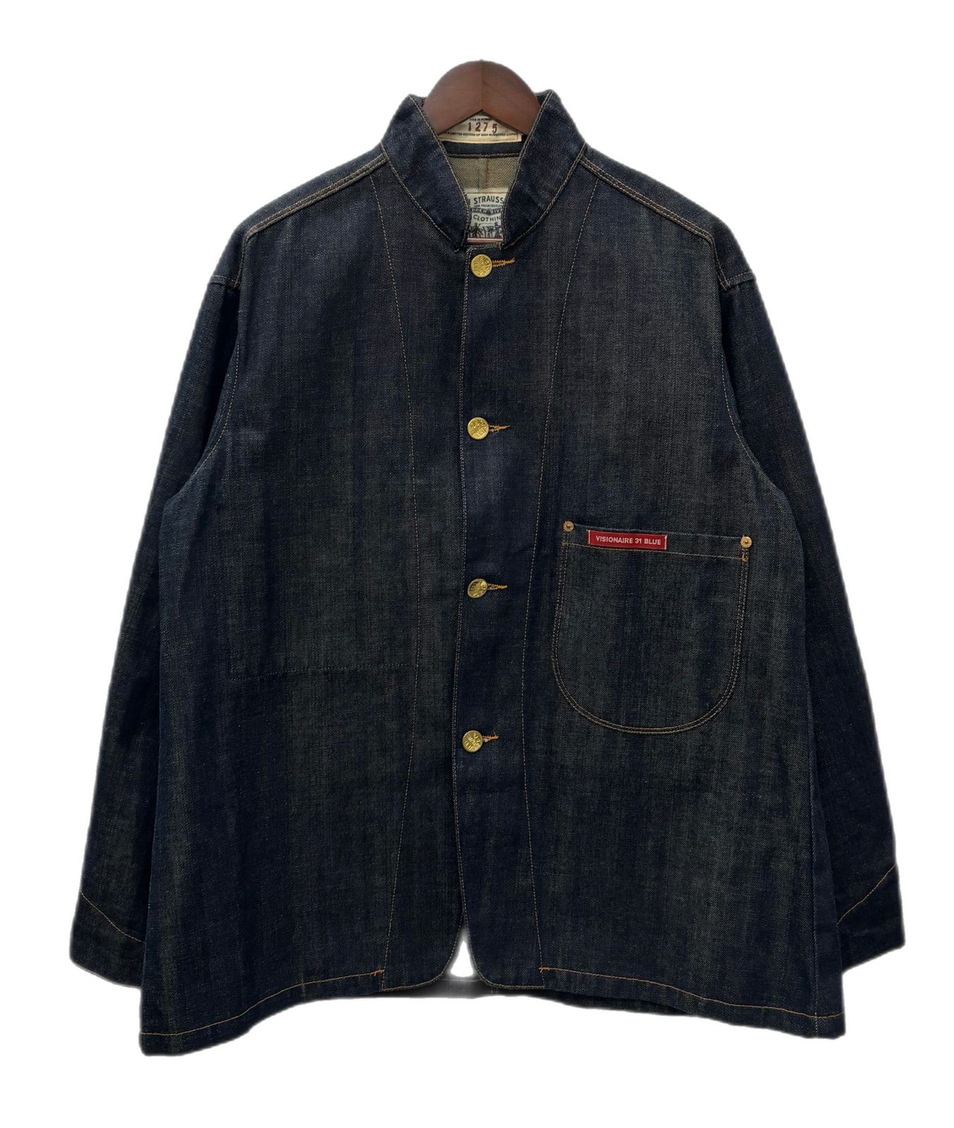 希少サイズ!02ss Levi's RED GUYS WARPED COAT リーバイス Levi's 00's VISIONAIRE 31 BLUE DENIM SACK COAT