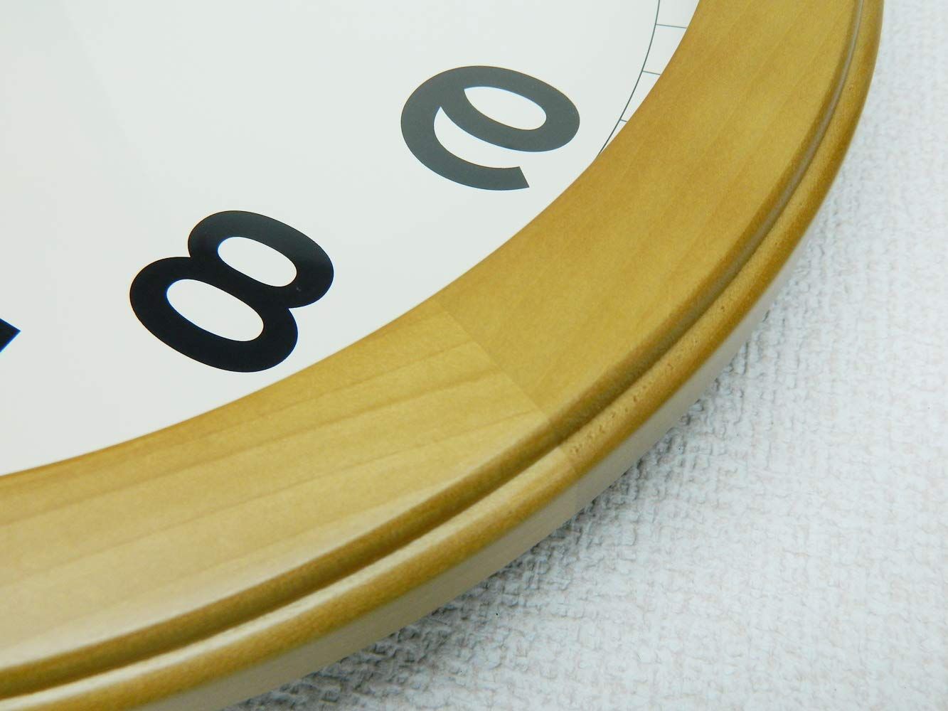 木製逆転掛け時計LBR ライトブラウン