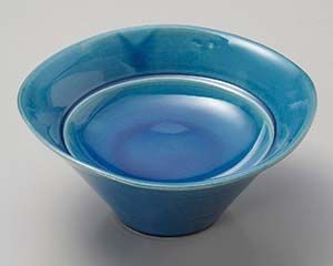 和食器 ツ025 088 藍釉 スタンドプレート