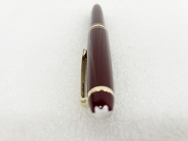 MONTBLANC MEISTERSTUCK ボールペン 赤 芯なし ネーム入り 中古