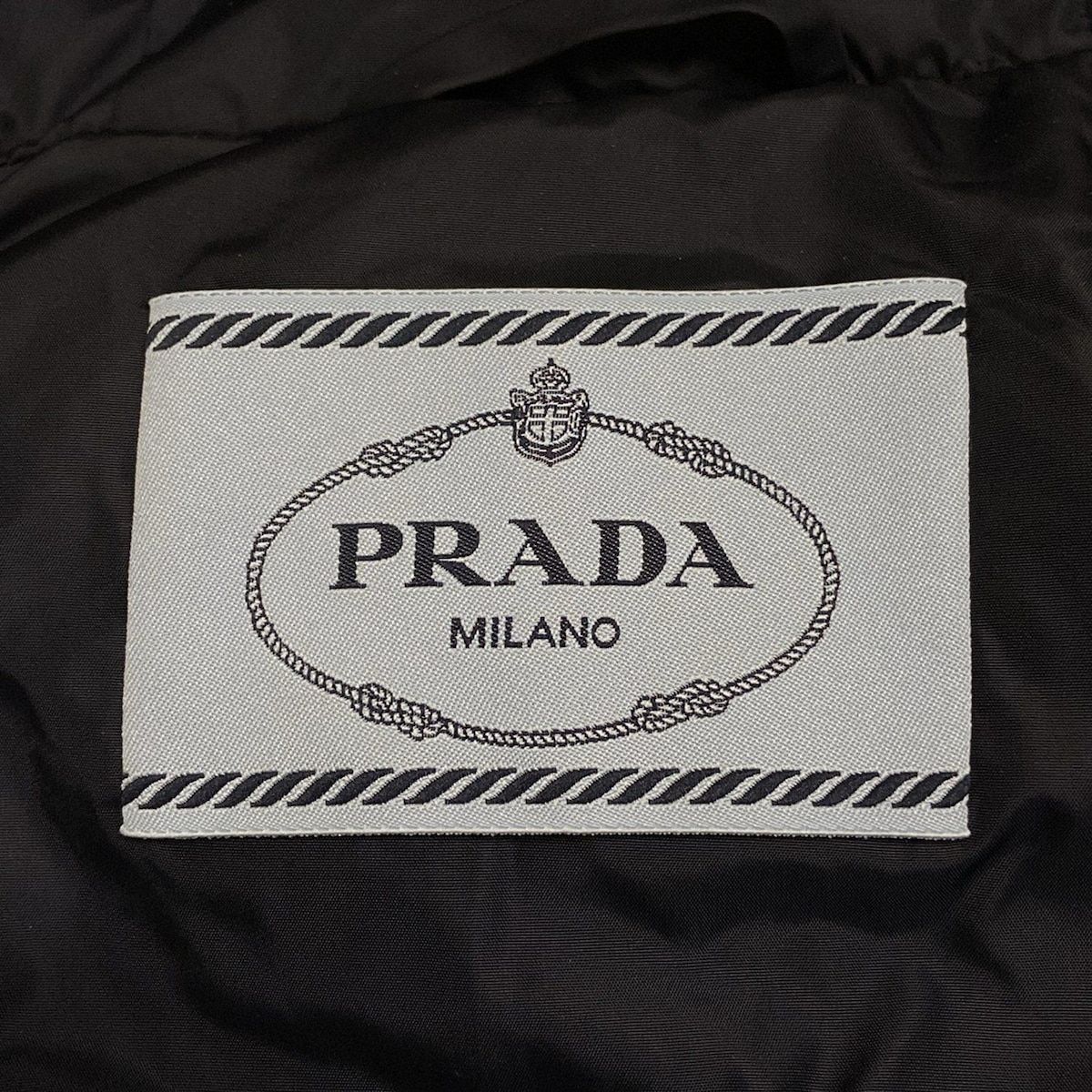PRADA コート　ネイビー PRADA - プラダ ダウンコートの通販 by m's shop｜プラダならラクマ