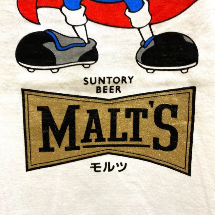 SUNTORY モルツ JリーグマークTシャツ サントリー×Jリーグ×ミズノ - T