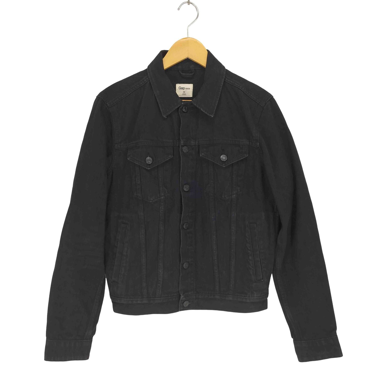 ギャップ Gap ブラックデニムジャケット メンズ JPN：XS - メルカリ