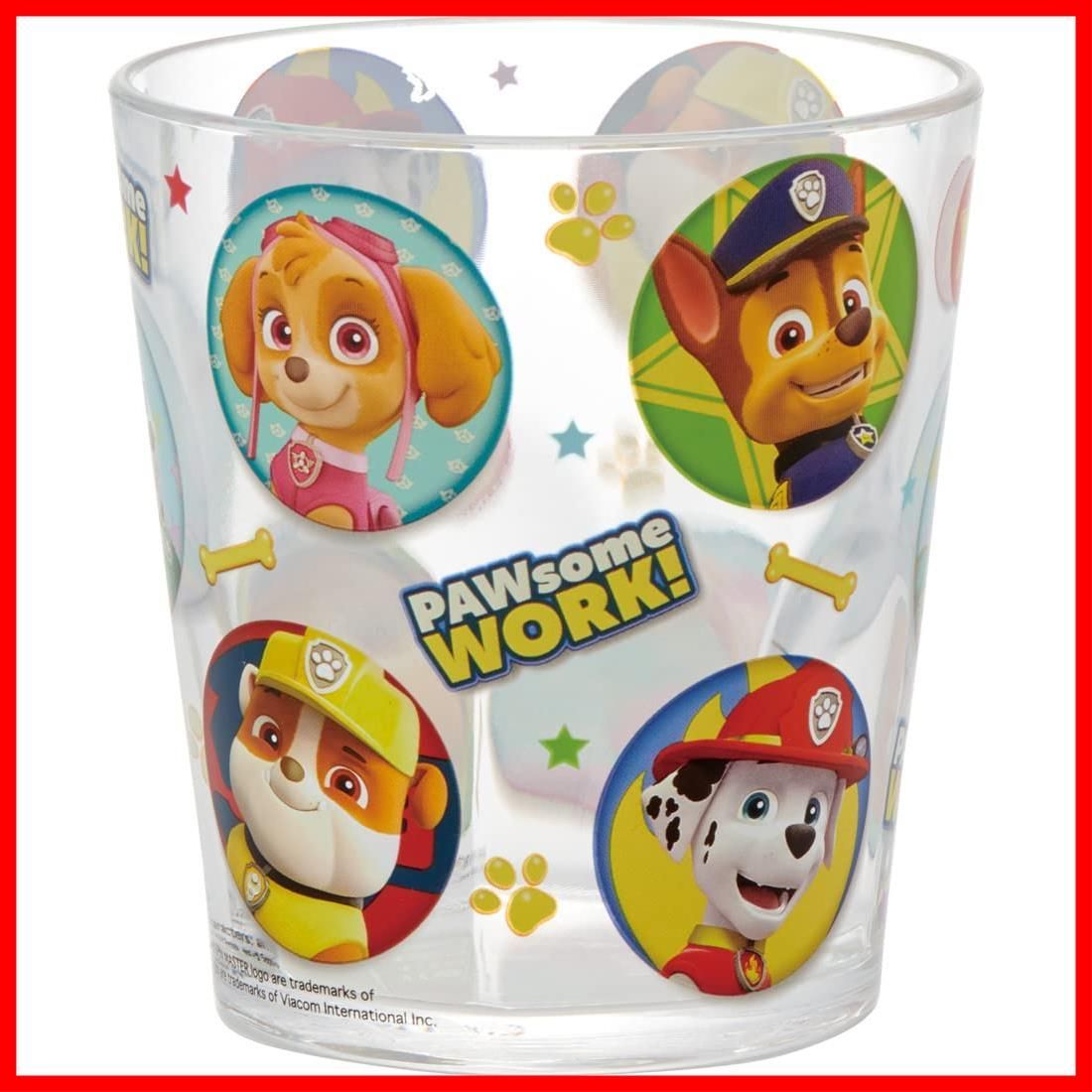 コップ アクリル 280ml パウ パトロール スケーター Skater KSA4-A