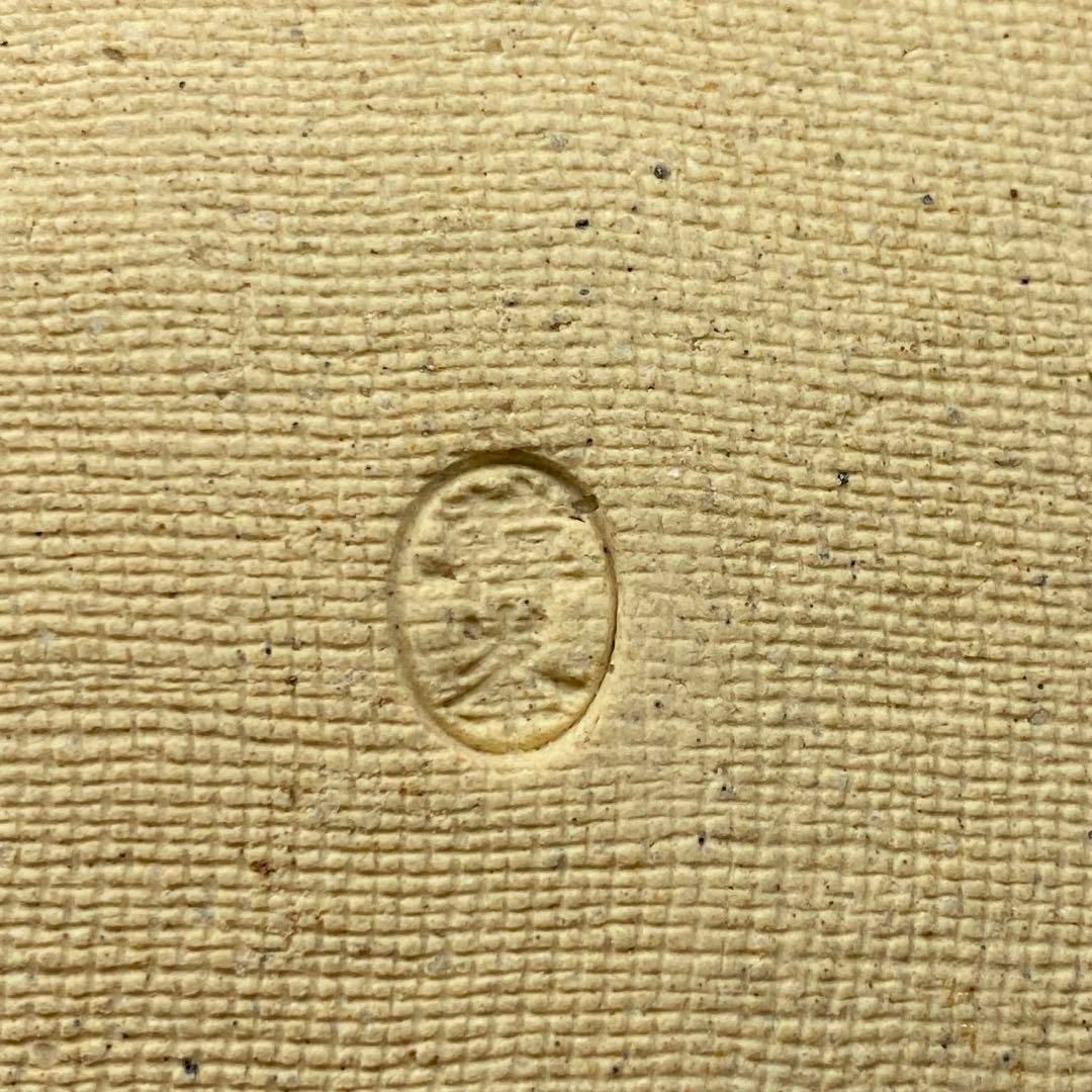 十世 坂高麗左衛門 萩名所染付図菓子皿10枚 共箱 東Y6-0415③