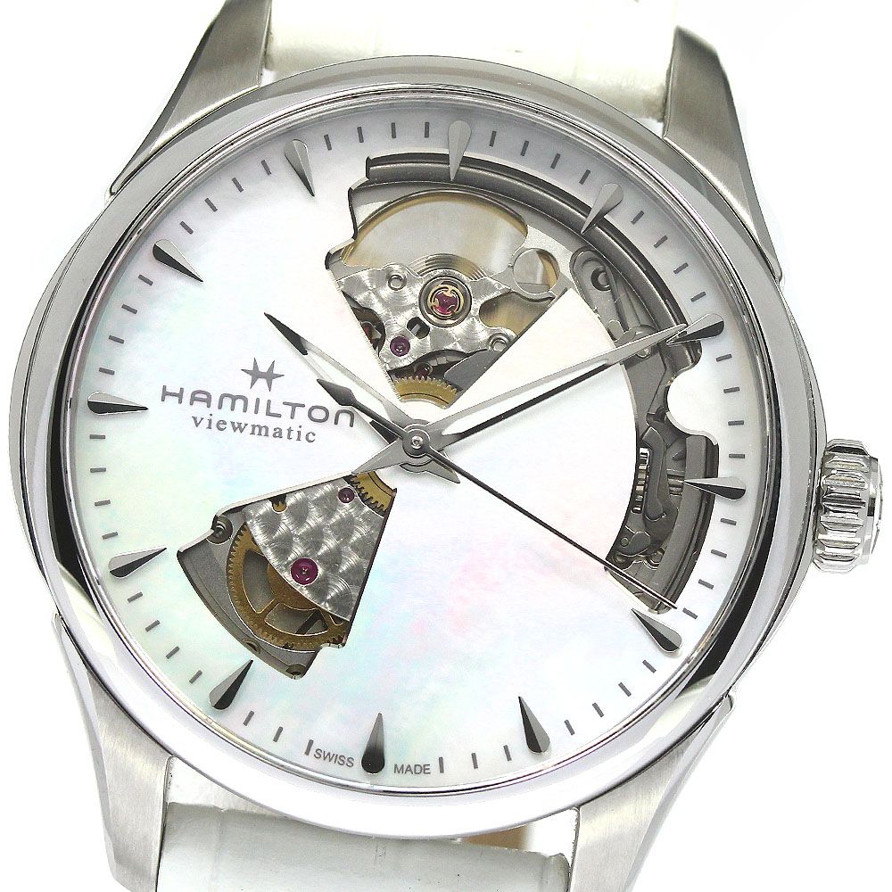 ハミルトン ジャズマスター オープンハート ビューマチック - 腕時計