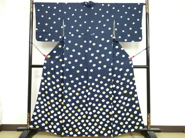 平和屋着物○訪問着 総絞り 草花文 正絹 逸品 DAAU0873tw 油絵②F8