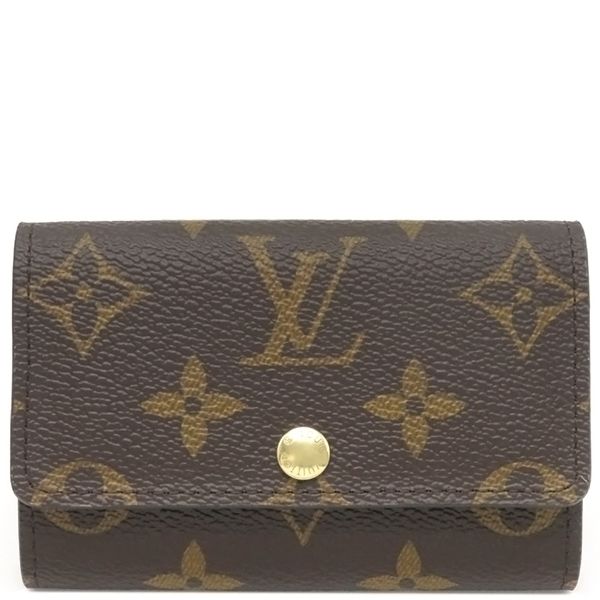 ルイヴィトン LOUIS VUITTON キーケース ミュルティクレ6 モノグラムキャンバス モノグラム ゴールド金具 茶 6連 6本 M62630 CT1179 箱