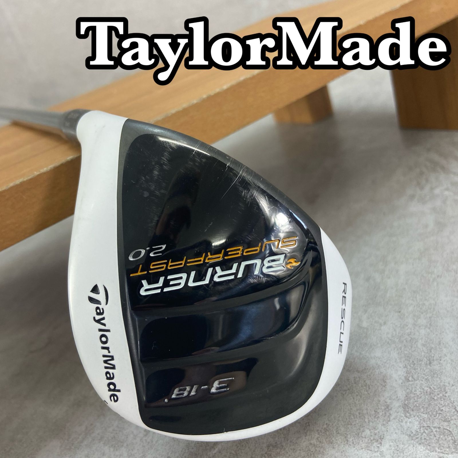 ★テーラーメイド RESCUE★BURNER SUPERFAST★NS-PRO（S）■U5■24度 中古 テーラーメイド BURNER RESCUE(2008) U5(25°) ユーティリティ