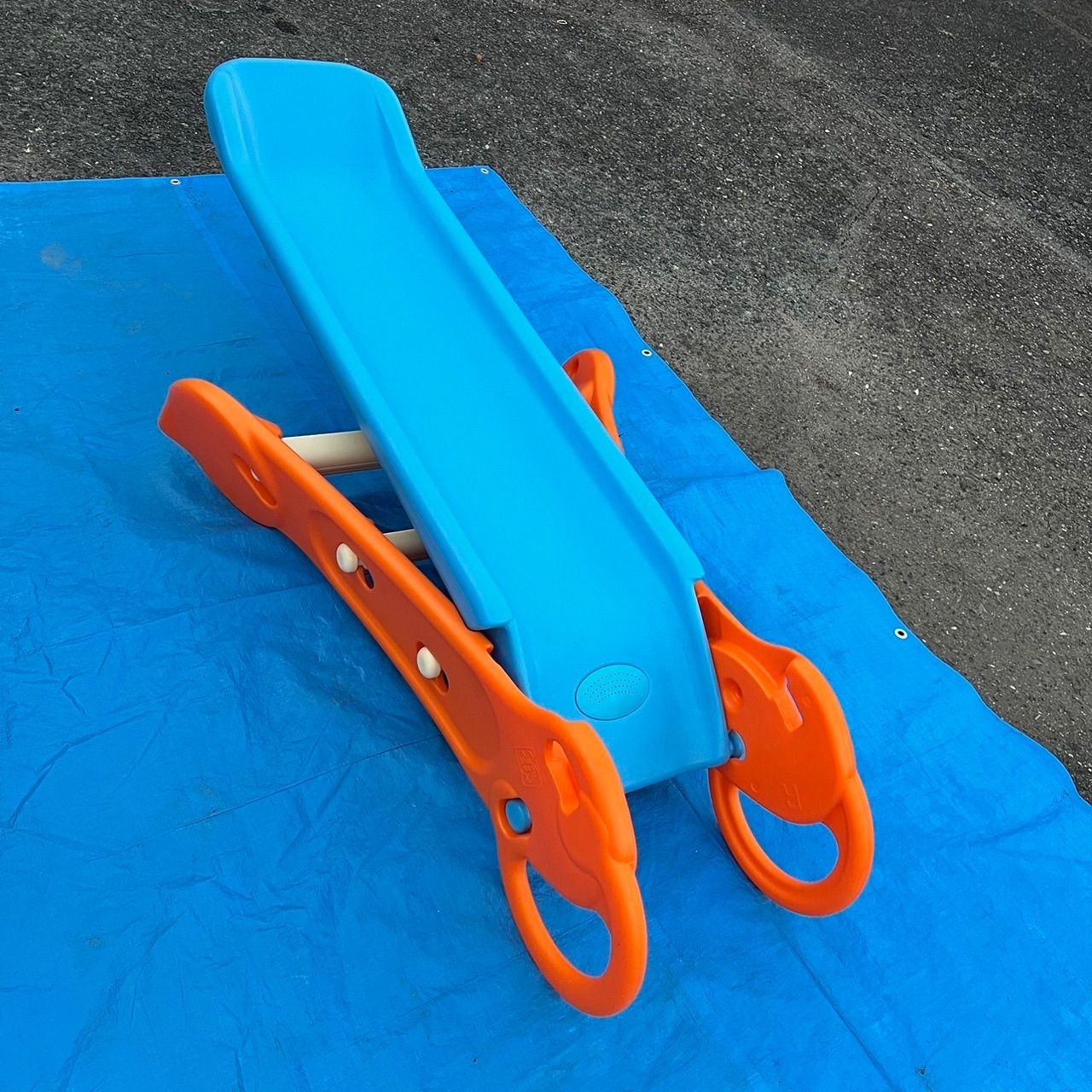【送料込】トイザらス 折りたたみロングすべり台 オンライン限定月替わりセール】折りたたみロングすべり台
