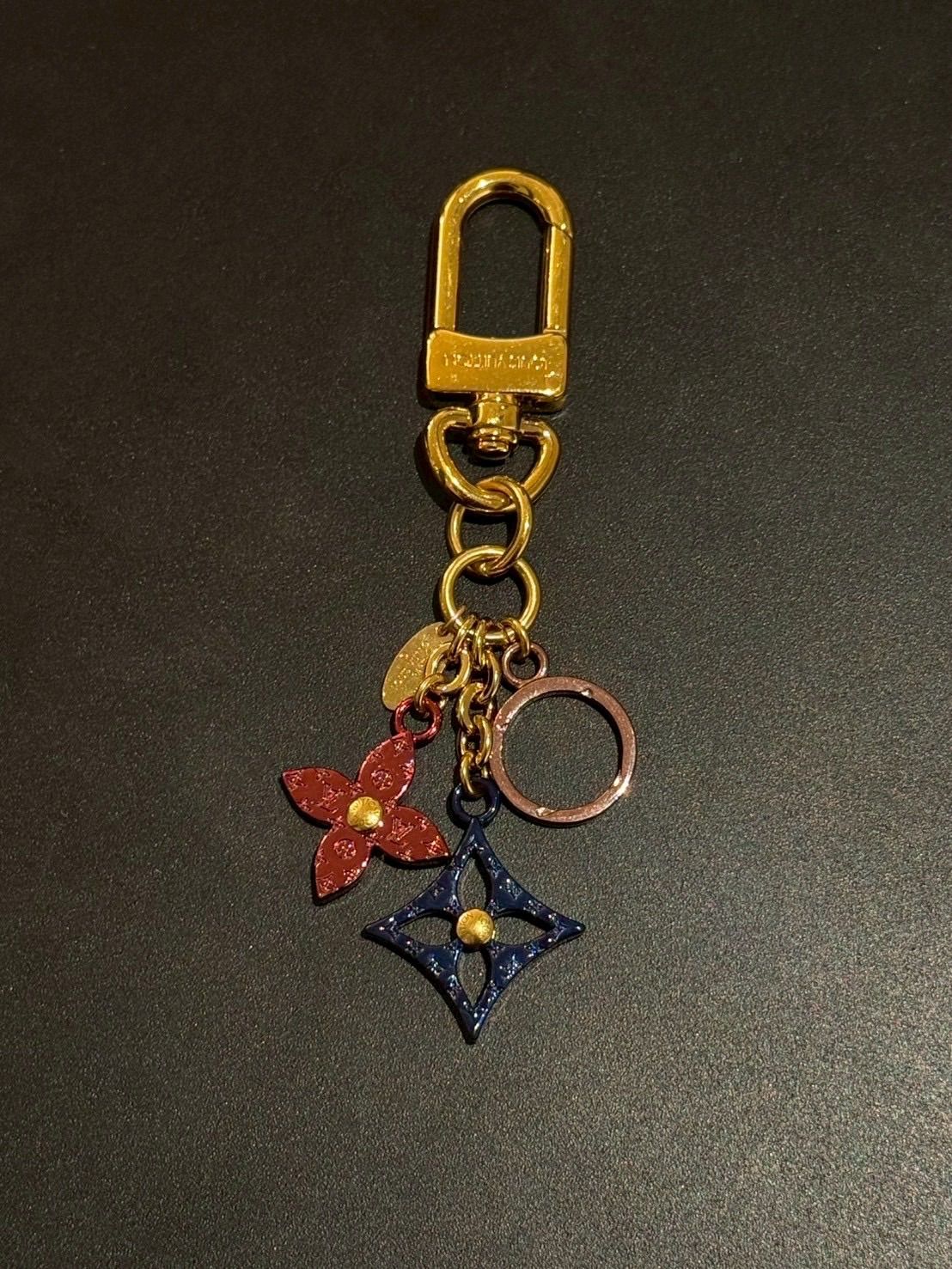 ルイママです ルイヴィトン キーホルダー ポールト クレLVナノグラム