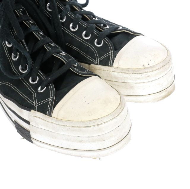 ダークシャドウ DRKSHDW × CONVERSE DBL DRKSTAR BLACK HI CUT