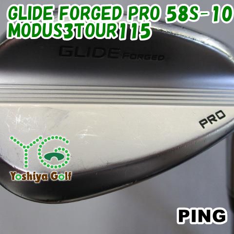 ウェッジ ピン GLIDE FORGED PRO 58S-10|MODUS3TOUR115|S|58 126795