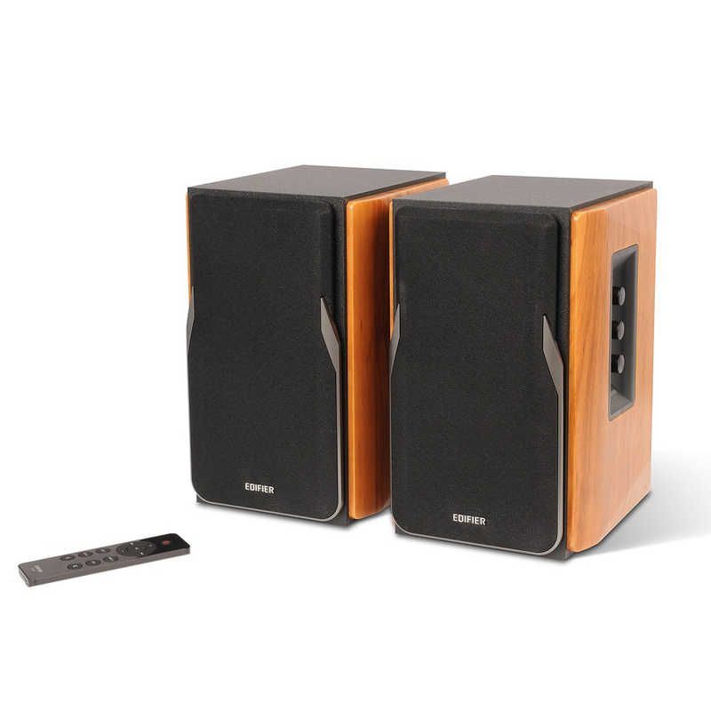EDIFIRE PCスピーカー Bluetooth接続 ブラウン AC電源|2.0 ch ED-R 1380 DB-BR-A ♥