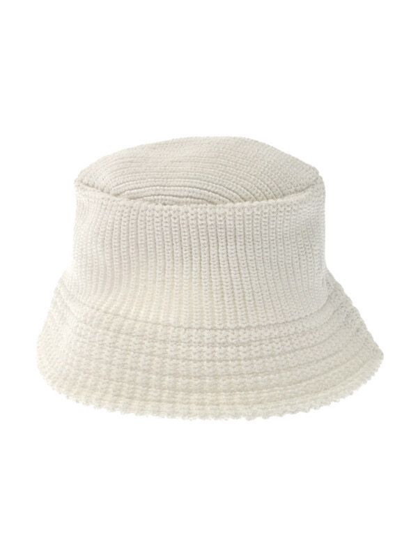 Racal ラカル Crochet Style Knit Hat ニットハット ホワイト