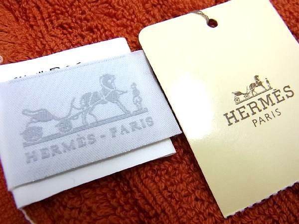 □新品□未使用□ HERMES エルメス ステアーズ コットン100％ ハンド