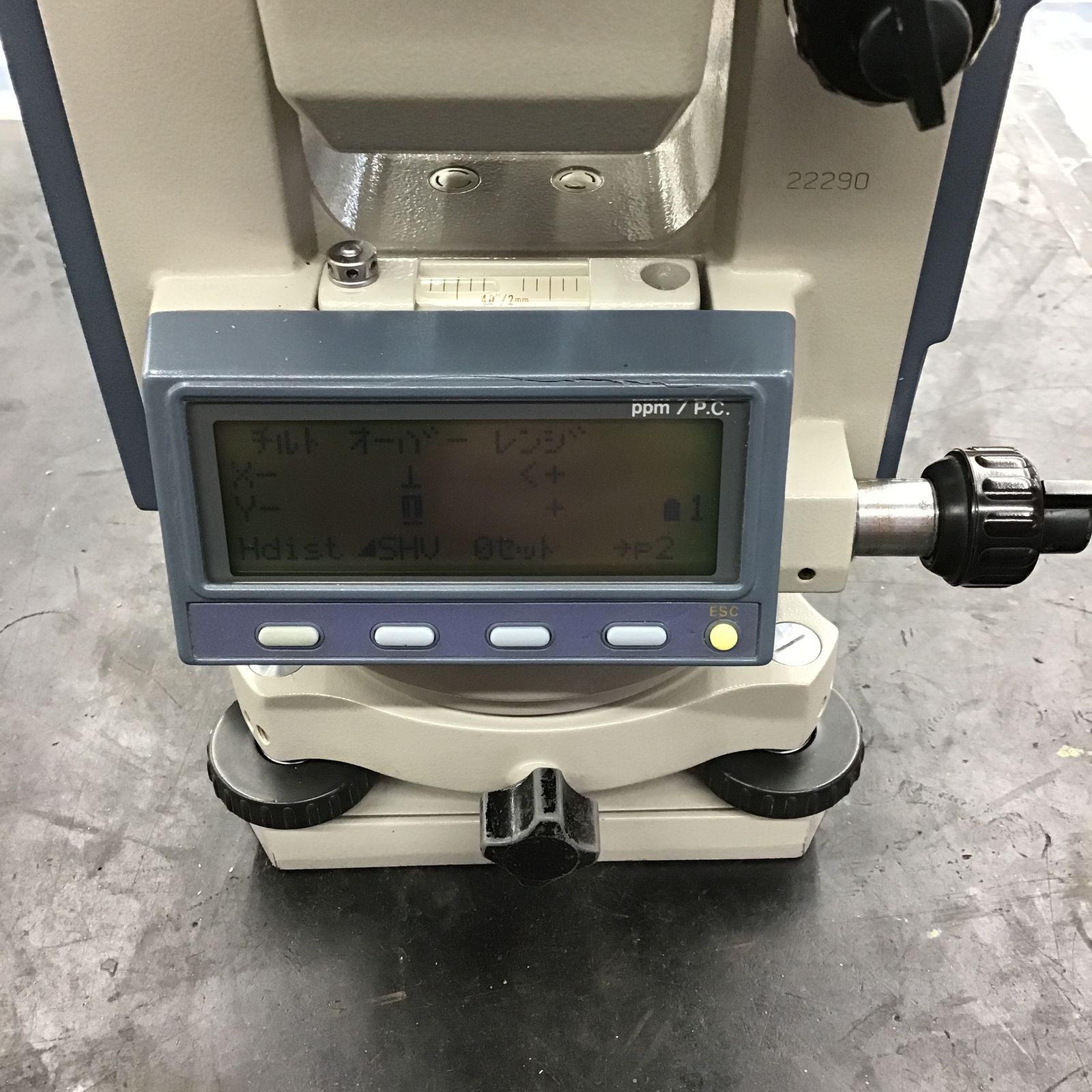 ソキア トータルステーション SET5WS(通電確認のみ、精度不明・未校正 