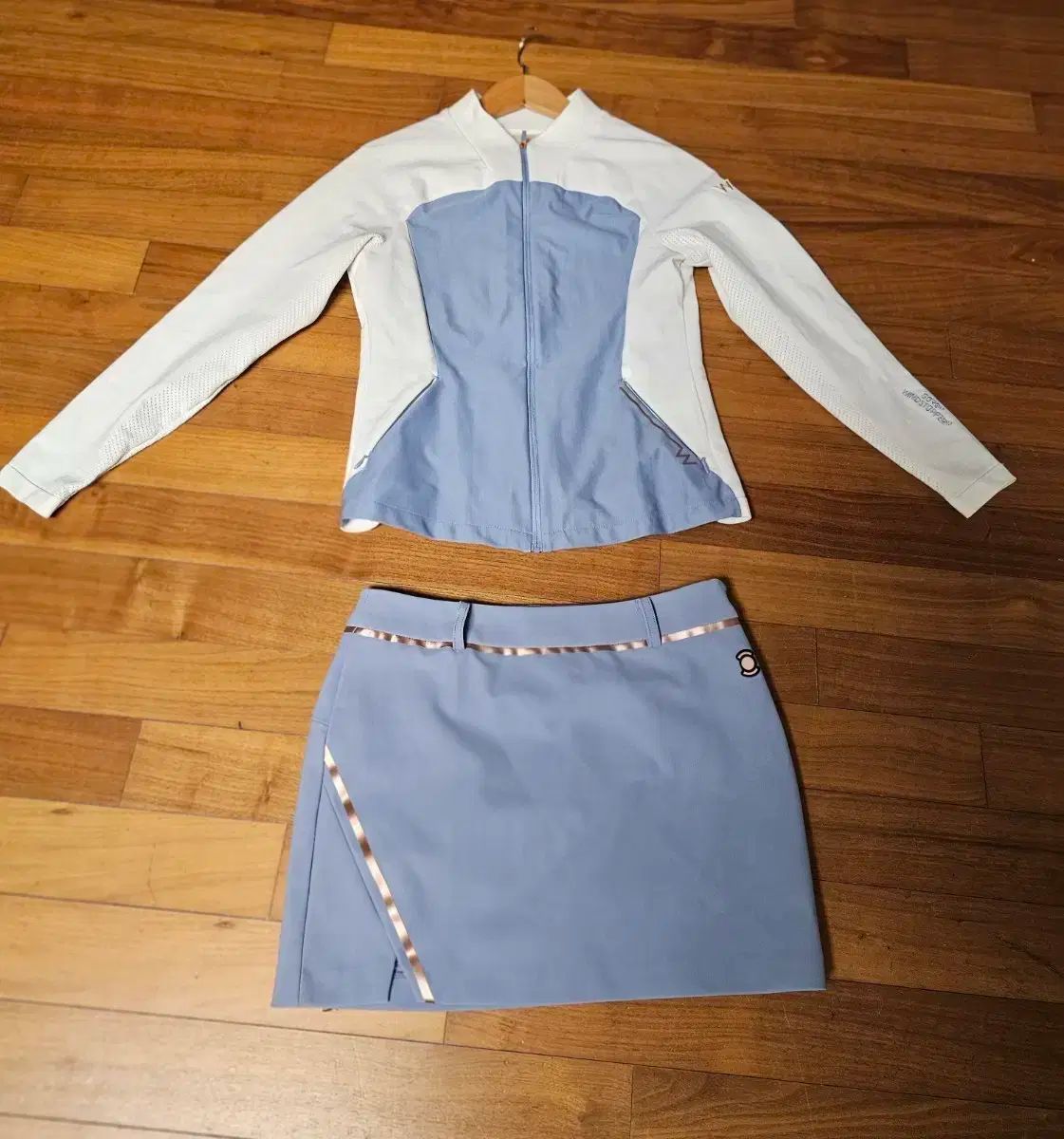 ワイドアングル ゴルフセットアップ