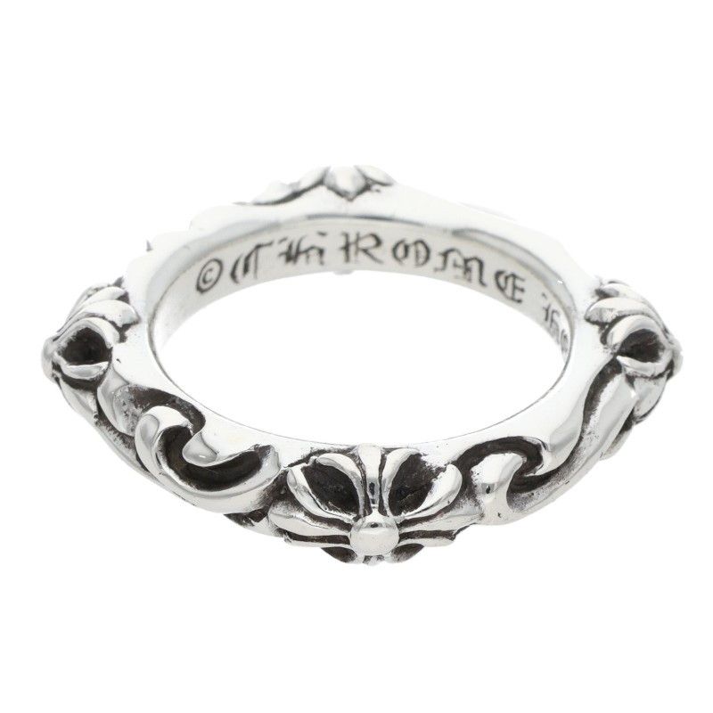 クロムハーツ SBT BAND SBTバンド シルバーリング メンズ 12号