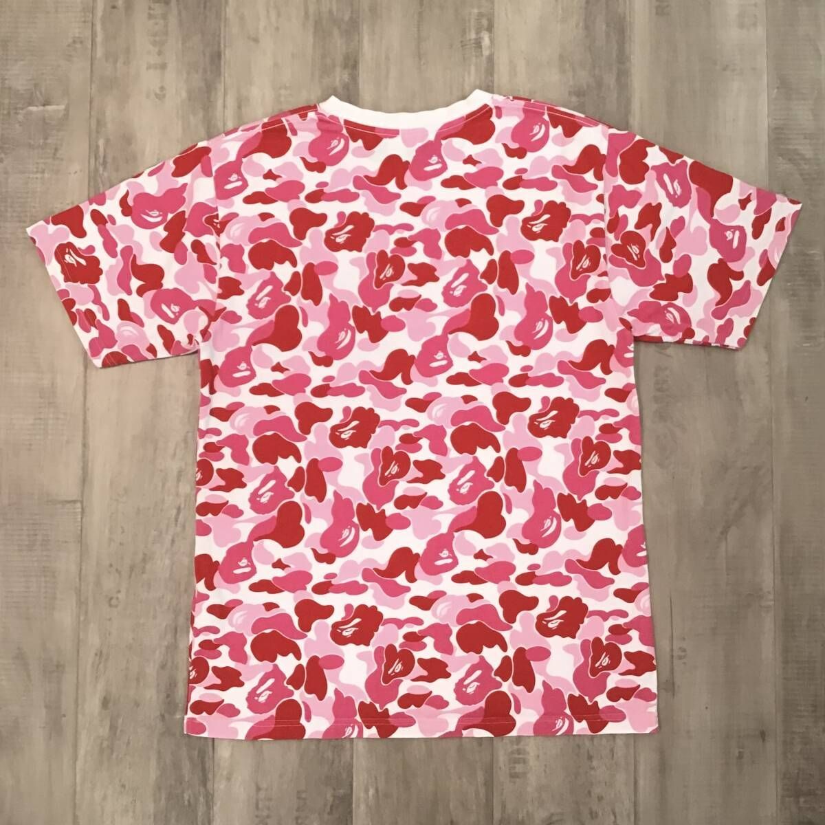 キースヘリング × BAPE ABC camo Pink Tシャツ Mサイズ KEITH HARING a