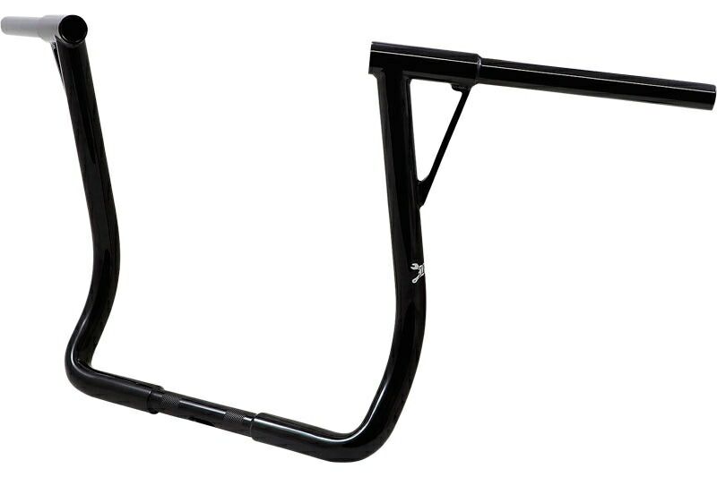 1-1 4インチ LOUIE B ハンドルバー グロスブラック 16インチ 1986~24年FLHT FLHX