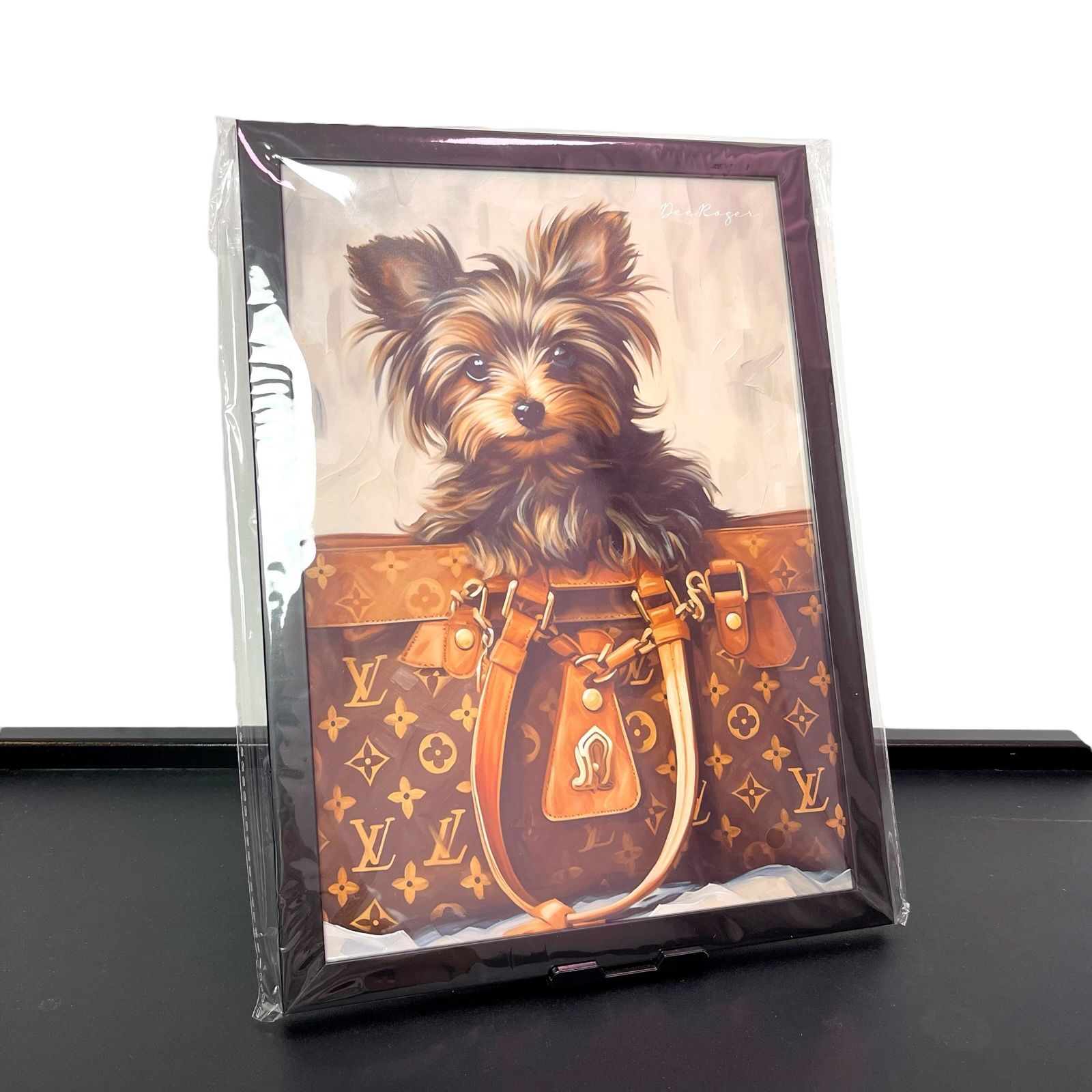 いぬ 犬 ダックスフント ガラス 置物 インテリア 工芸品 美術品 A1549