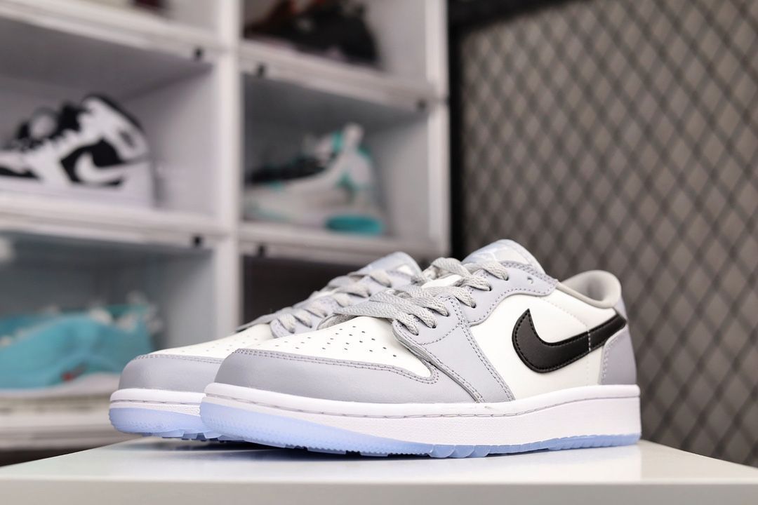 ナイキ ジョーダン 1 ロー ゴルフ ウルフグレー ゴルフシューズ DD9315-002 Nike Jordan 1 Low Golf Wolf Grey Golf Shoes DD9315-002