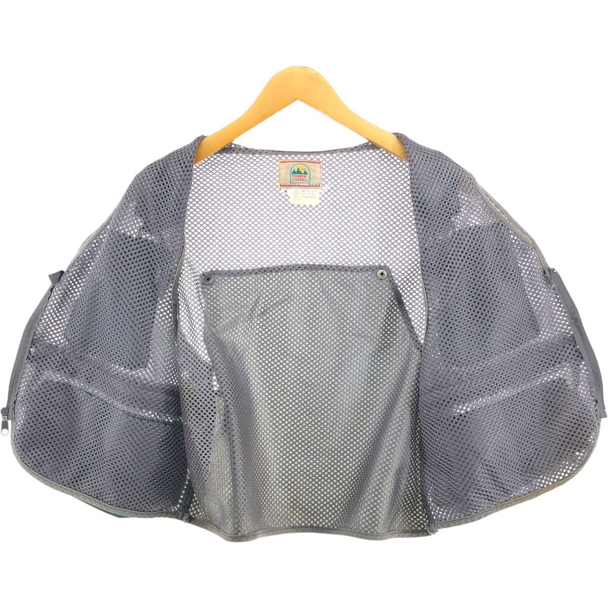 古着 TIMBER CREEK メッシュ フィッシングベスト メンズM相当