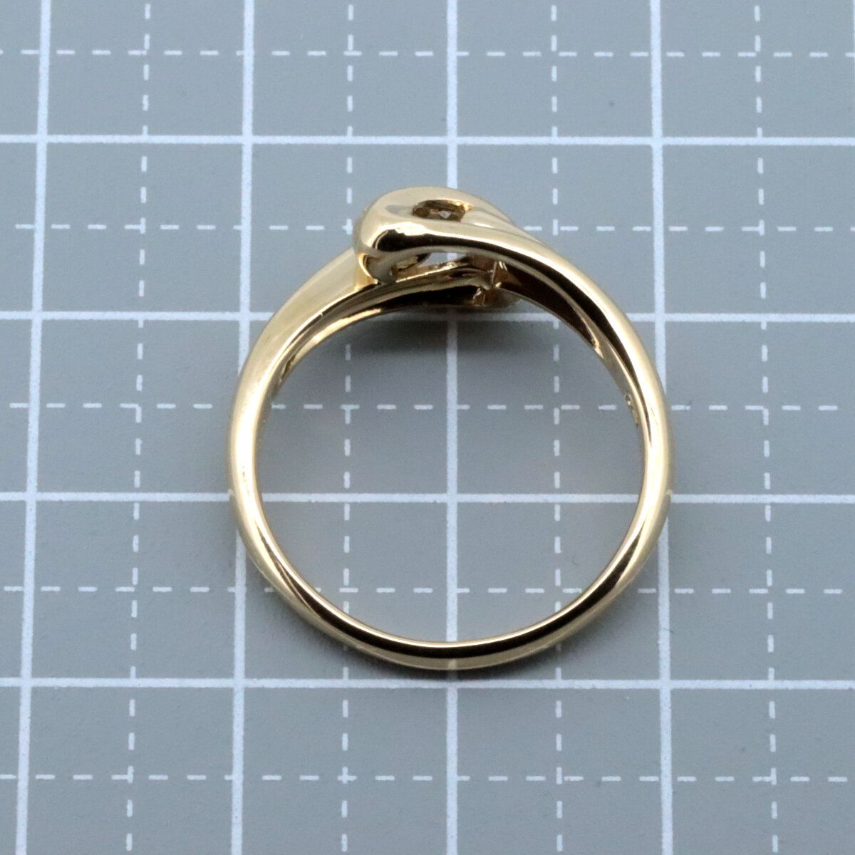 ポーラ ダイヤモンド リング 指輪 16号 0.11ct K18YG(18金 イエローゴールド) 質屋出品