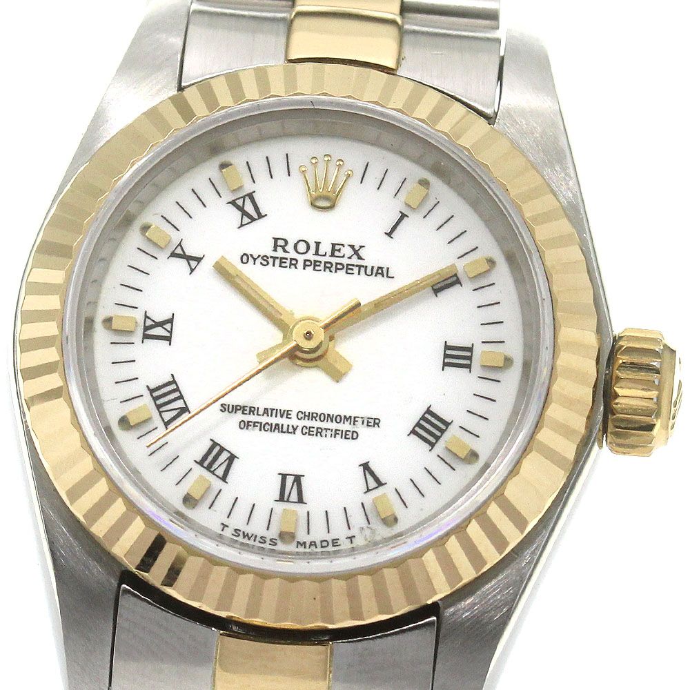 ロレックス ROLEX 67193 オイスターパーペチュアル cal.2130 自動巻き レディース _863519