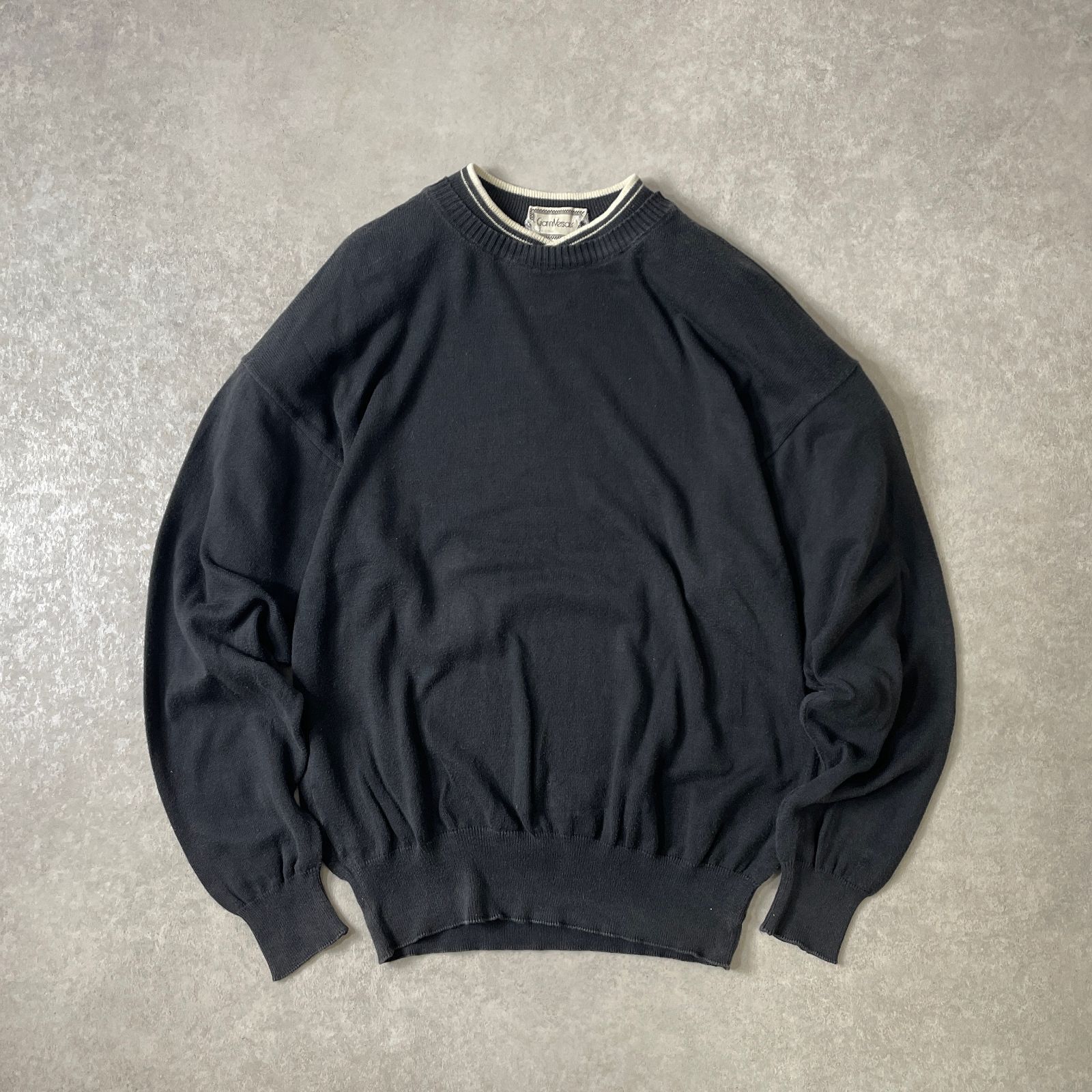 Gianni Versace デザイナーズ ヴィンテージ リブライン コットン Gianni Versace デザイナーズ ヴィンテージ リブライン コットン
