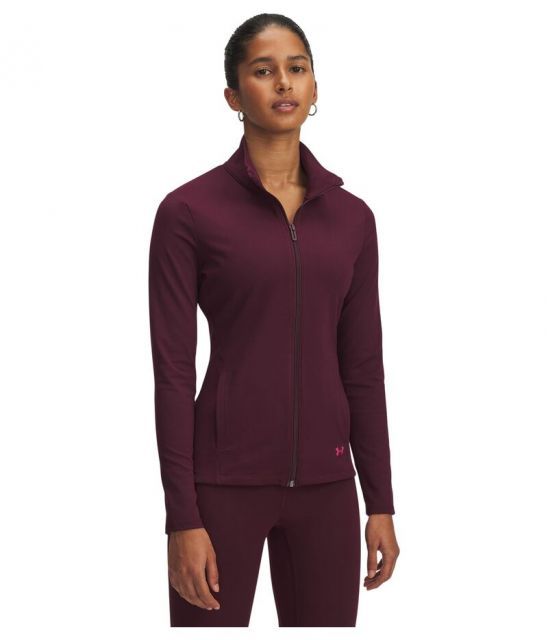 【送料無料】 アンダーアーマー レディース コート アウター Motion Jacket Dark Maroon/Fuc
