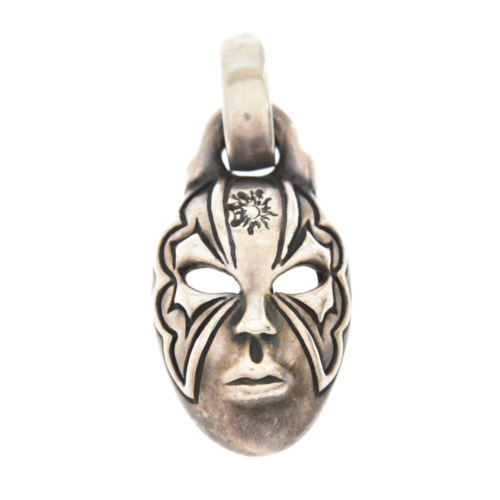 Bill Wall Leather MASK Pendant 
