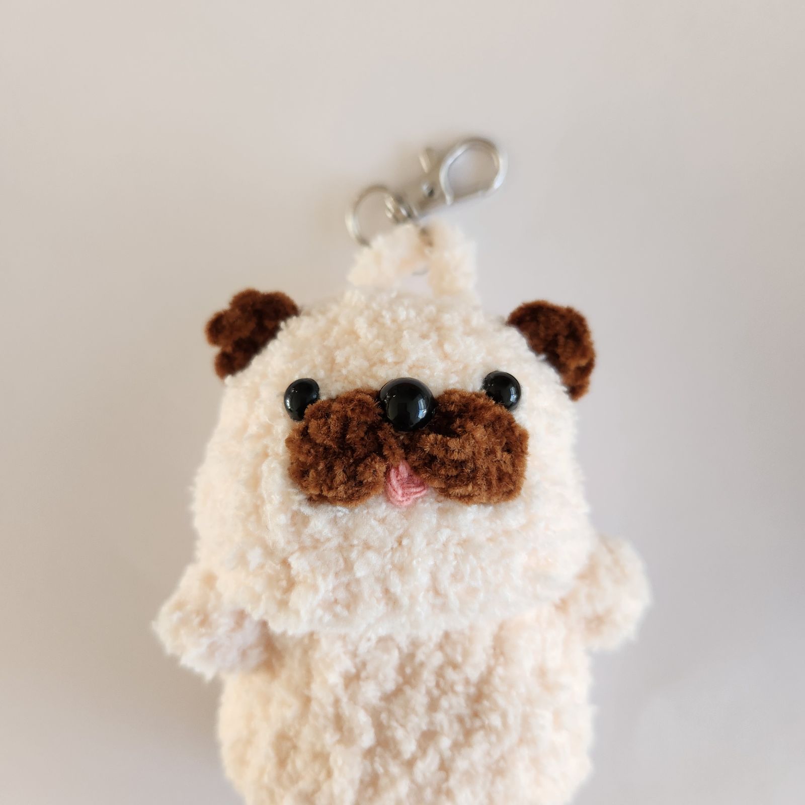 受注製作 あみぐるみ携帯ポリ袋ケース パグ WWW_USTAUSTRALIA_COM_AU