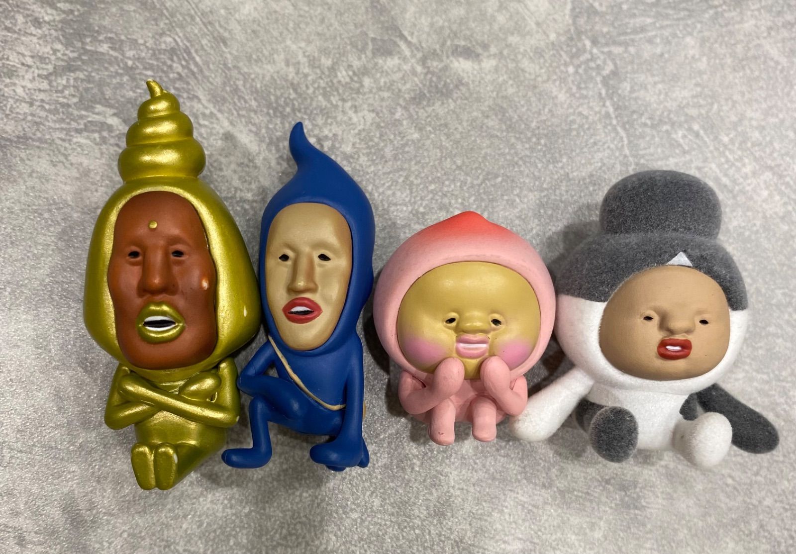 4個セット】 こびとづかん おすわりマスコット 2 - メルカリ