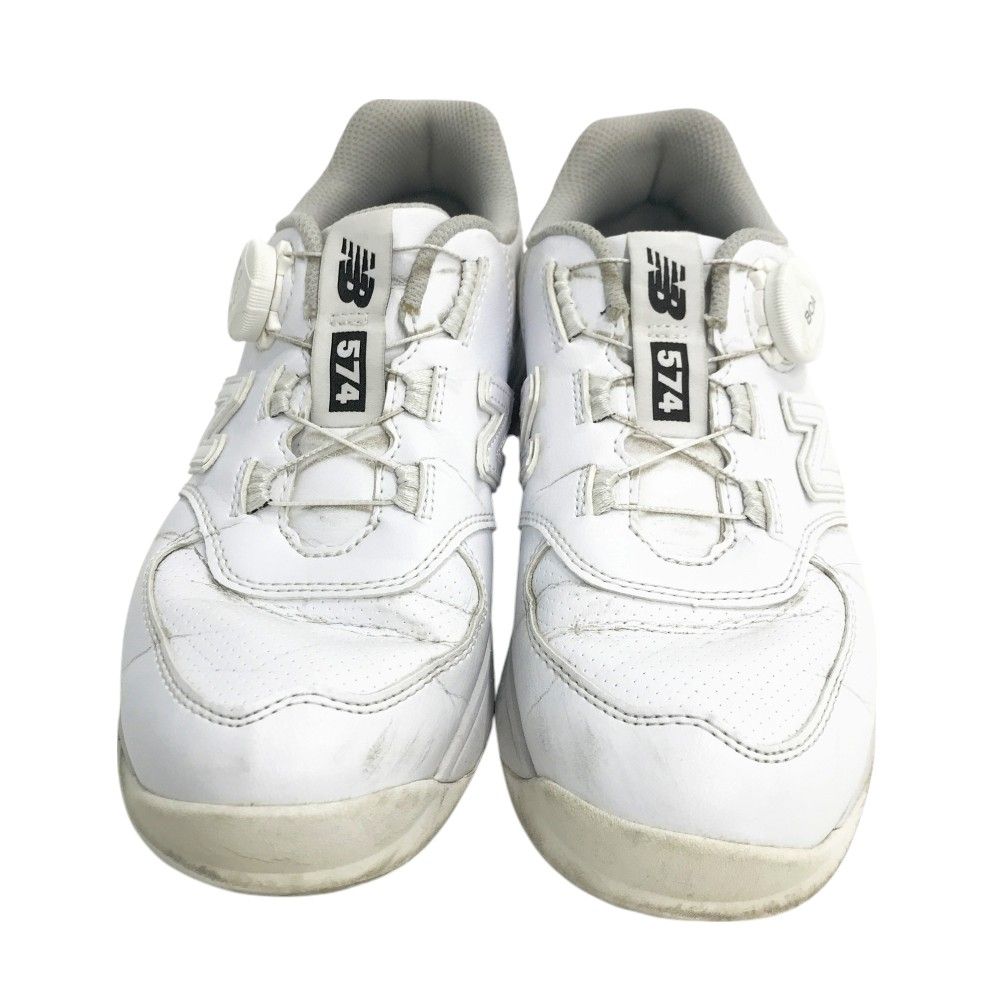 NEW BALANCE GOLF ニューバランス UGBS574F ゴルフシューズ  ホワイト系 22.5 [240101479173] ゴルフウェア レディース ストスト NEW BALANCE GOLF ニューバランス UGBS574F ゴルフシューズ
