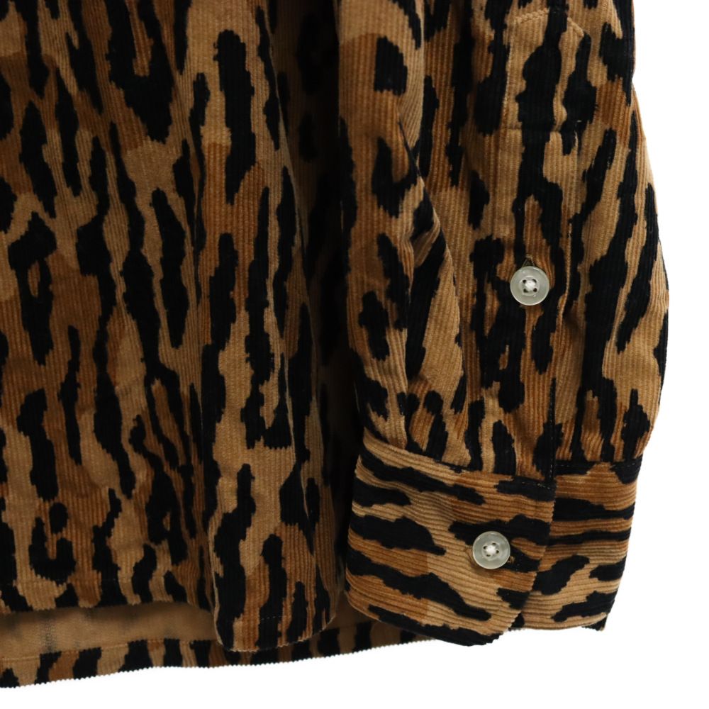 WACKO MARIA (ワコマリア) 21AW LEOPARD CORDUROY OPEN COLLAR SHIRT