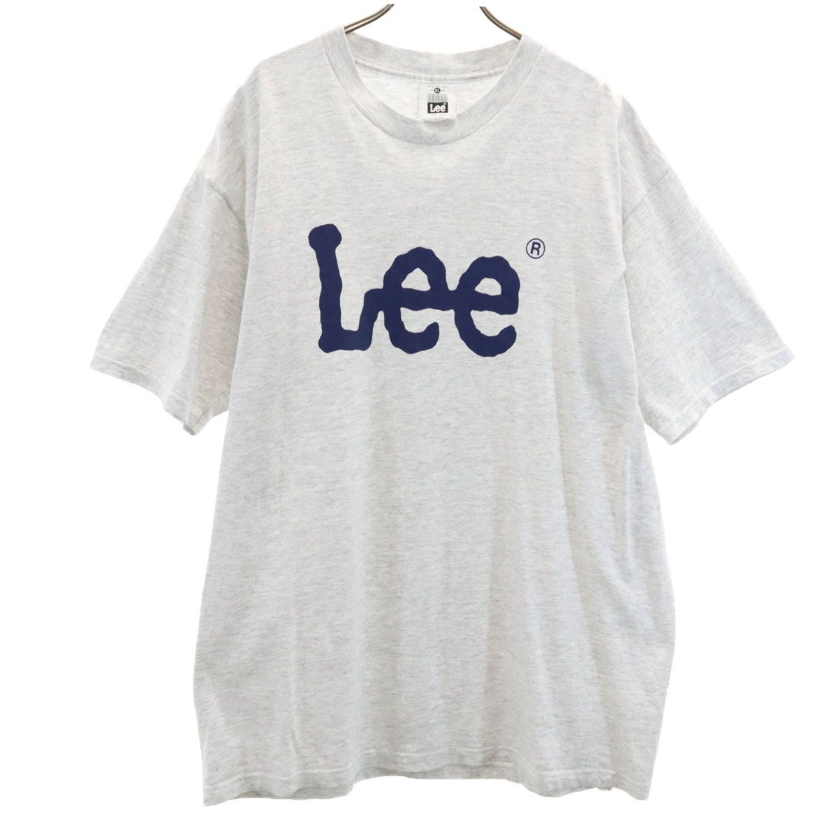 Lee リー 90s USA製 オールド 半袖 ヘビーウェイト Tシャツ XL グレー 