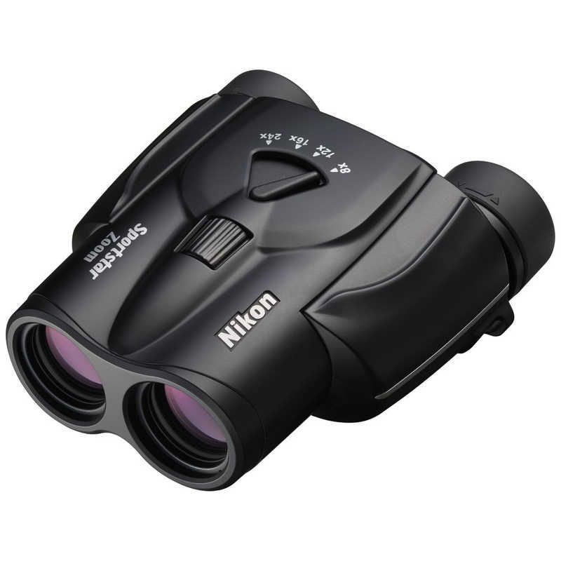 株 コジマ_ 未開梱 ニコン Nikon 双眼鏡 BLACK Sportstar Zoom 8-24x25