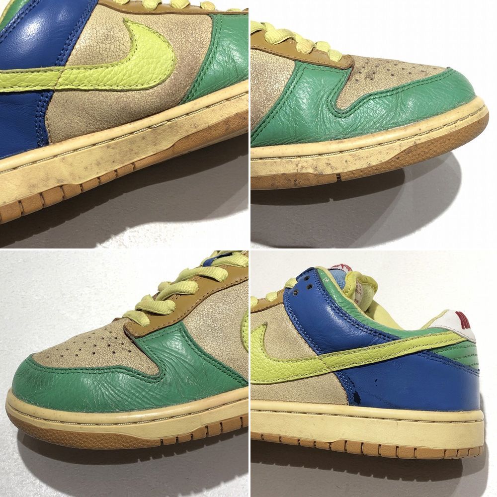 NIKE×BROOKLYN PROJECTS DUNK LOW PREMIUM SB ナイキ×ブルックリン プロジェクト ダンク ロー プレミアム エスビー スニーカー US 8 (26cm) ヘイロー×シトロン 313170-771 レア【PI】