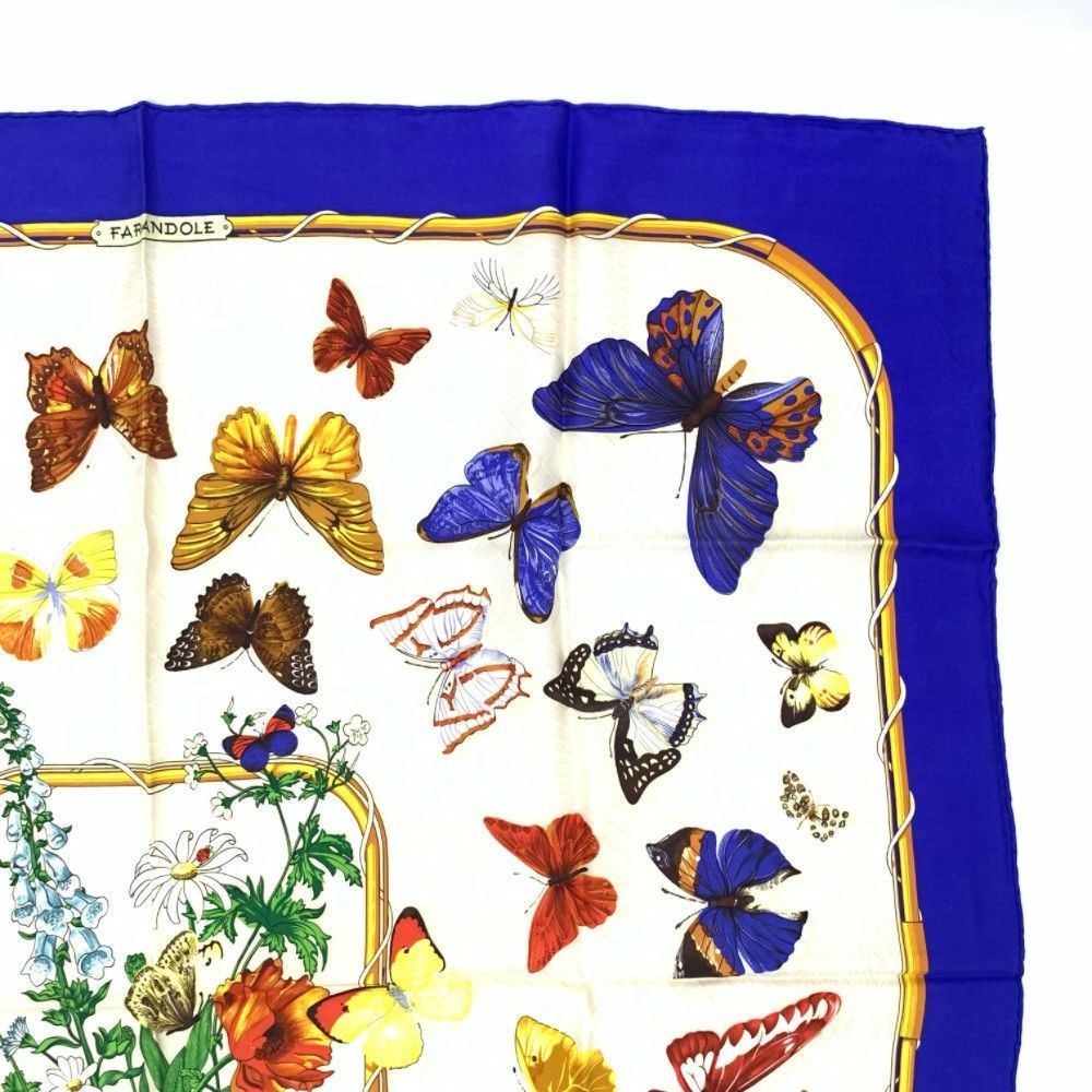 美品 HERMES エルメス カレ90 FARANDOLE プロヴァンス地方の踊り