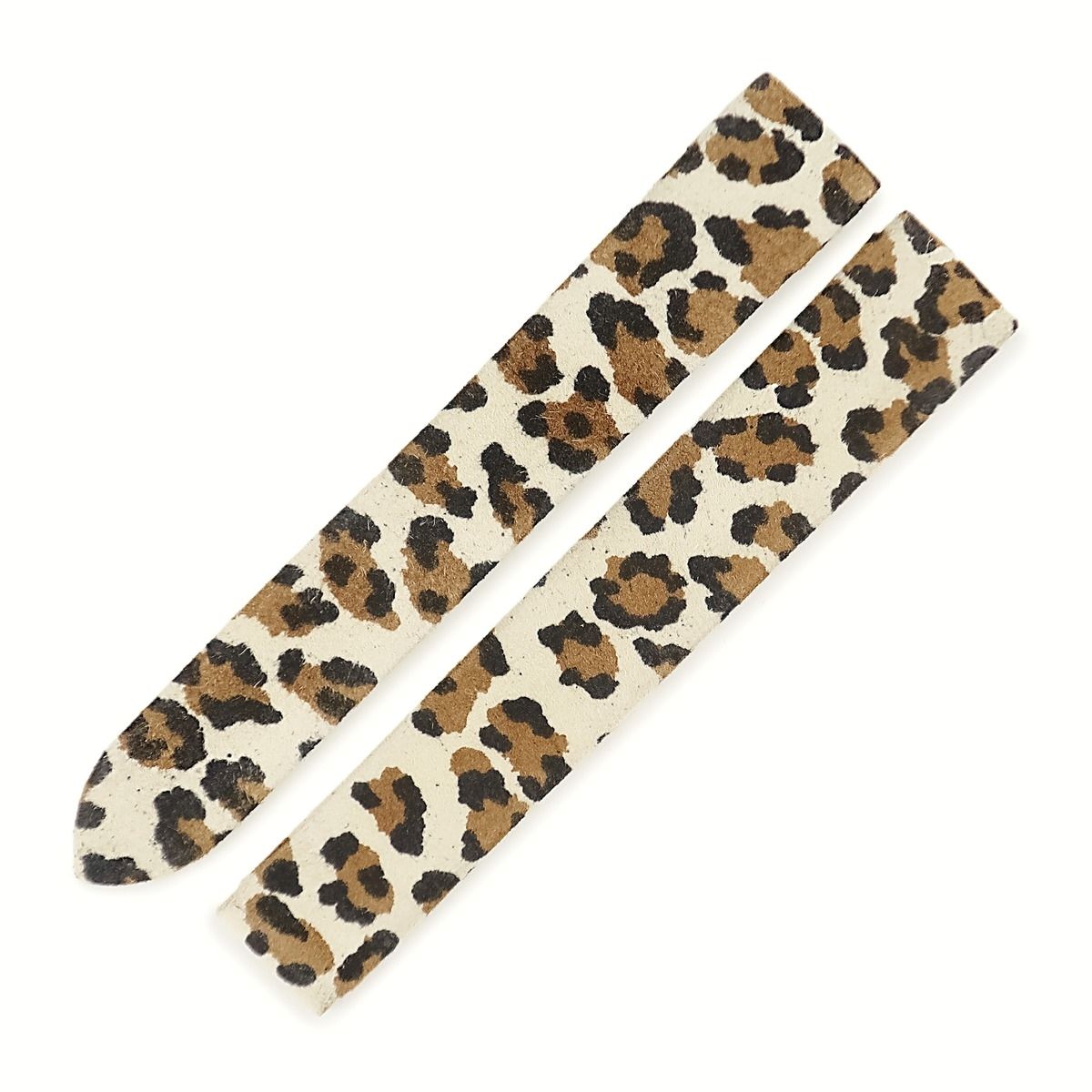 Cartier／ベージュレザーベルト／シルバー鏡面バックル カルティエ Cartier 純正 タンク用 レザーバンド ベージュ