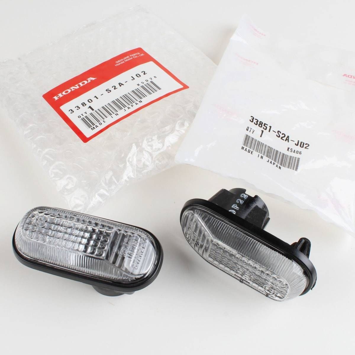 ☆新品☆ HONDA S2000 AP1 AP2用 後期 クリアー サイドマーカー 