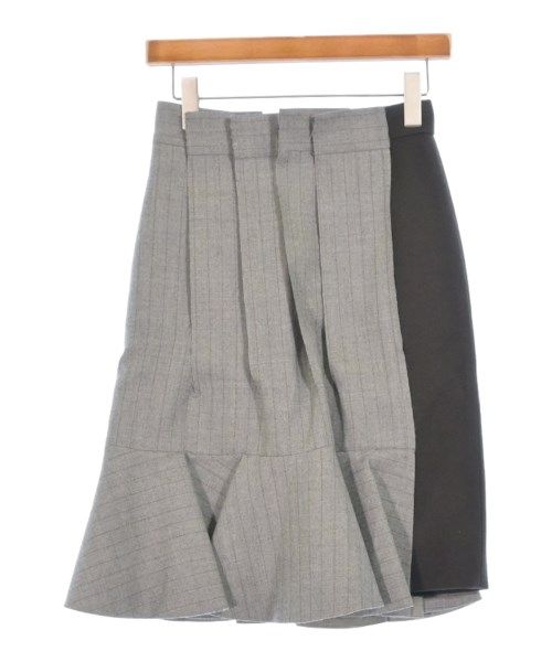 sacai サカイ ひざ丈スカート 茶系 2(M位) 0357925E0017 sacai(サカイ) スカート(レディース) - 海外通販のBUYMA