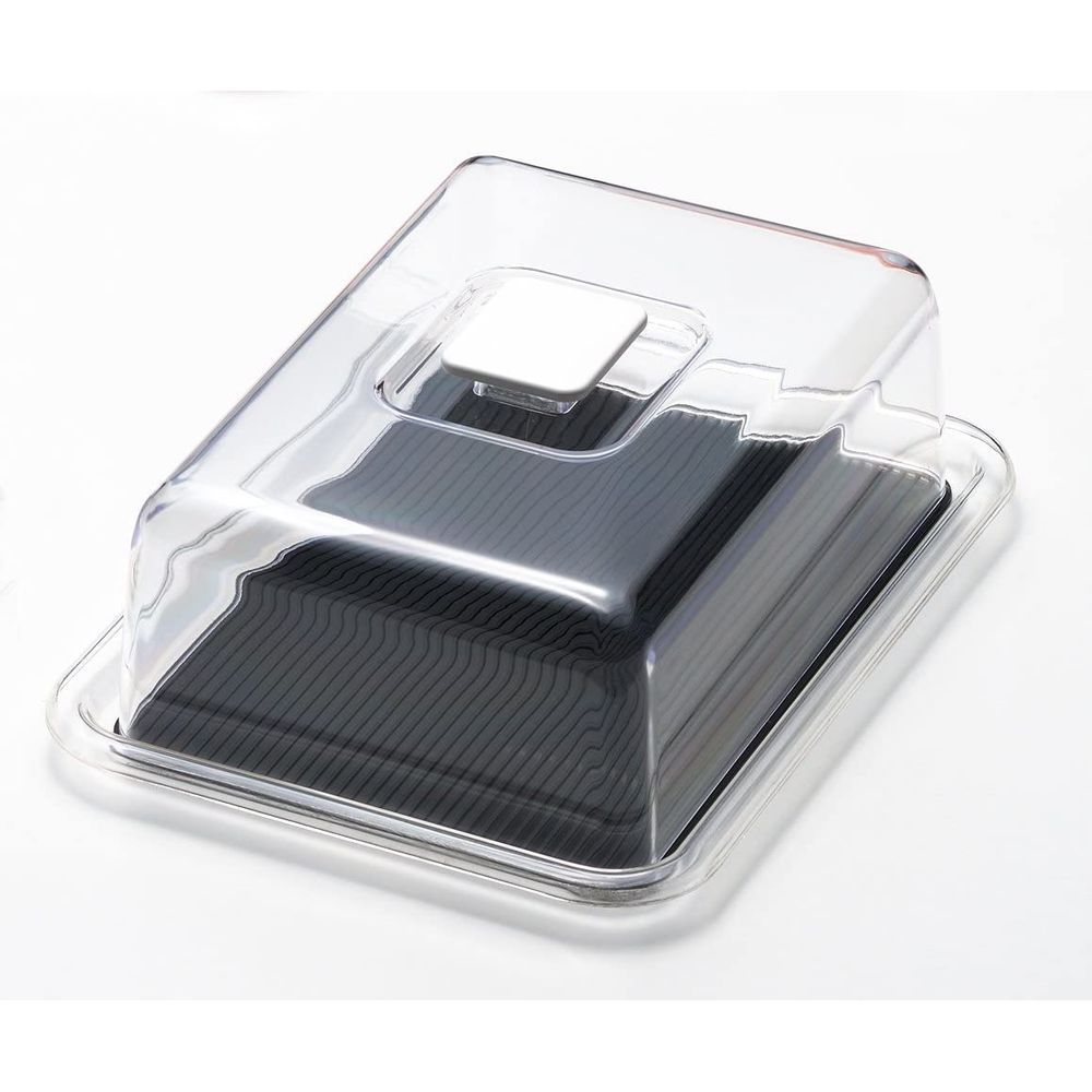 まとめ買い 曙産業 MT-1131 クリアラブリーハット角ケーキ 特大 ブラック ×3