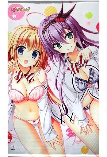 【】タペストリー 彩乃＆ヒカリ 特大タペストリー 「花咲ワークスプリング!」 SAGA PLANETSショップグッズ