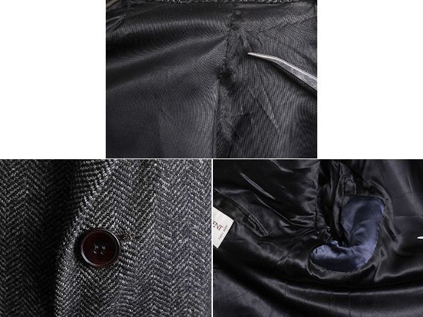 極美品✨イヴサンローラン ツイード ロングコート ダブルブレスト