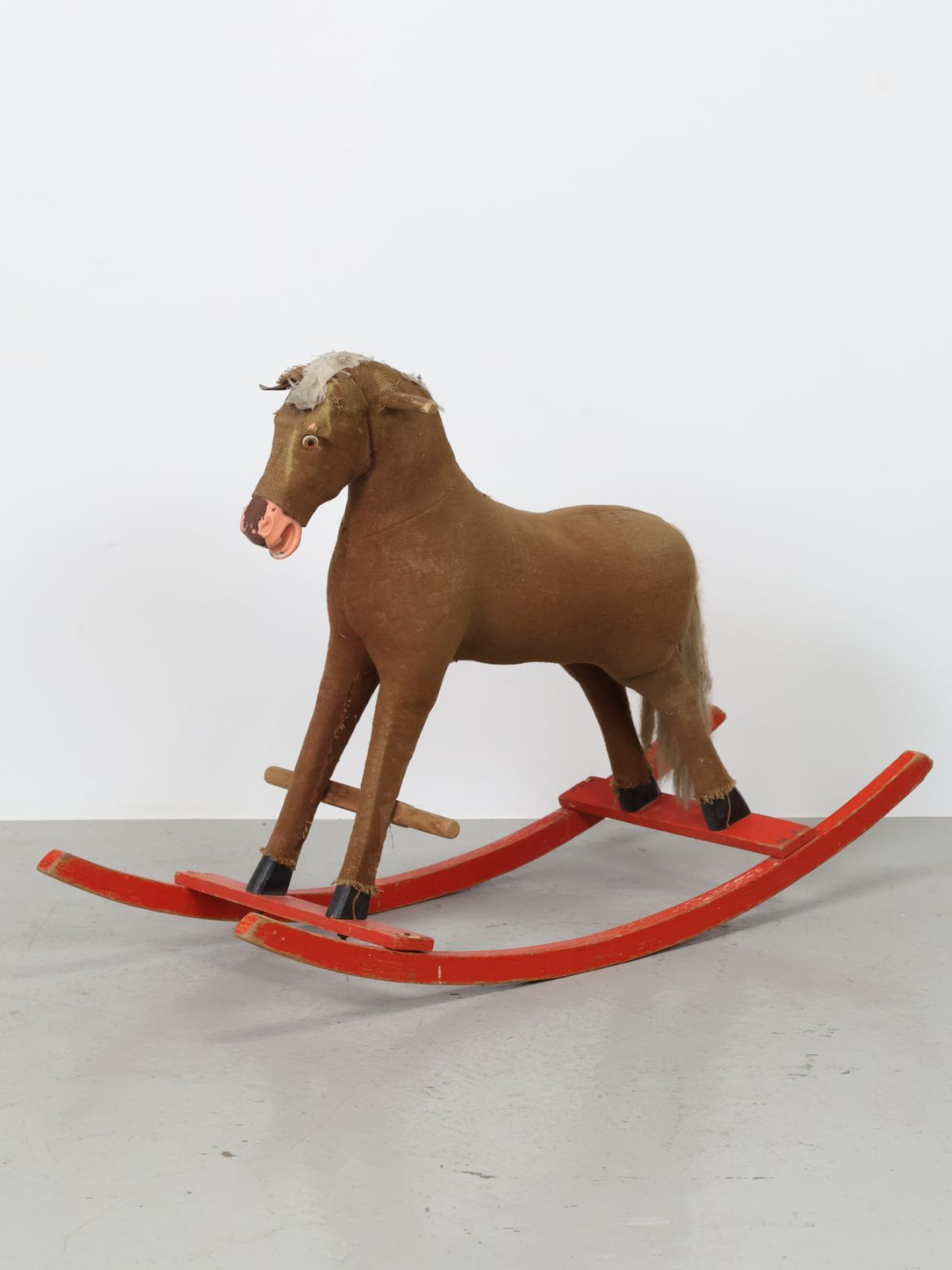 1940 - 50年代 ヴィンテージ ウッド ホース ロッキング トイ - メルカリ