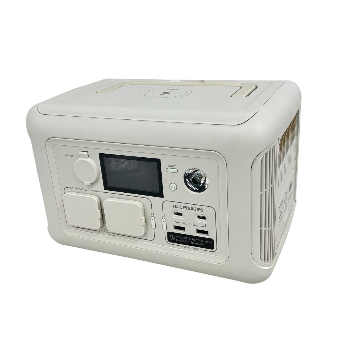 ALLPOWERS R600 ポータブル電源 600W 299Wh アウトドア 非常用 携帯 K9889248